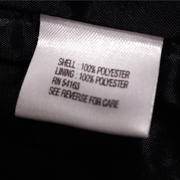 CALVIN KLEIN! LUXE BLACK TEXTURED, BELTED TIE WAIST JACKET, BLAZER! SZ 4 - Picture 10 of 12